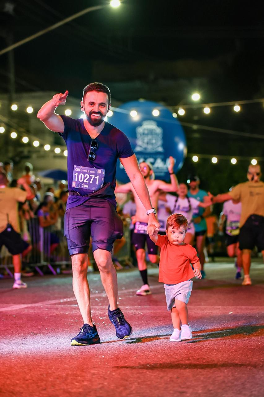 Corrida em família